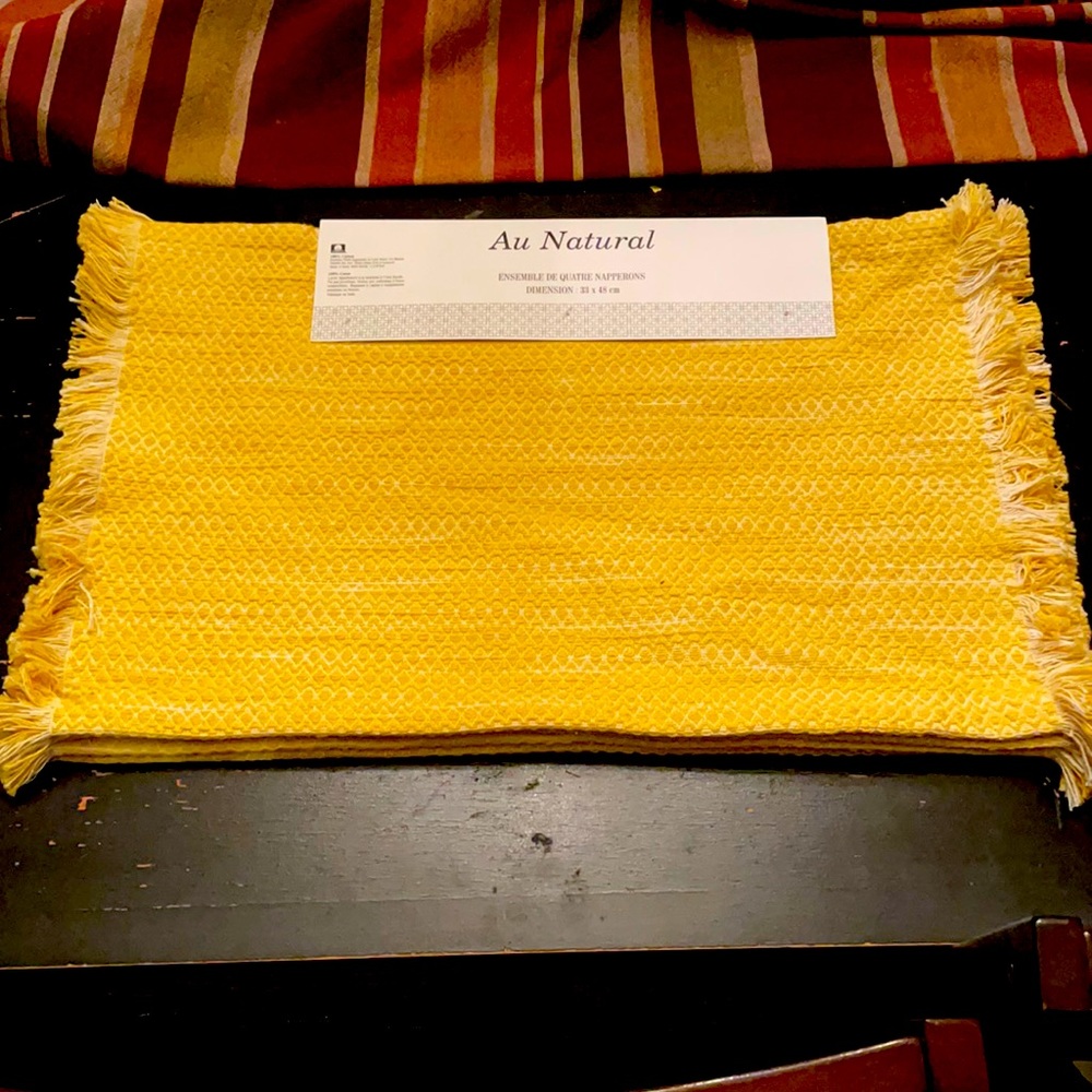 Au Natural Four placemats